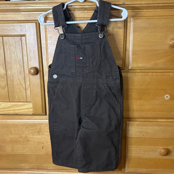 Walls Boy’s Heavy Canvass Overalls Size 6 Months - Picture 1 of 10